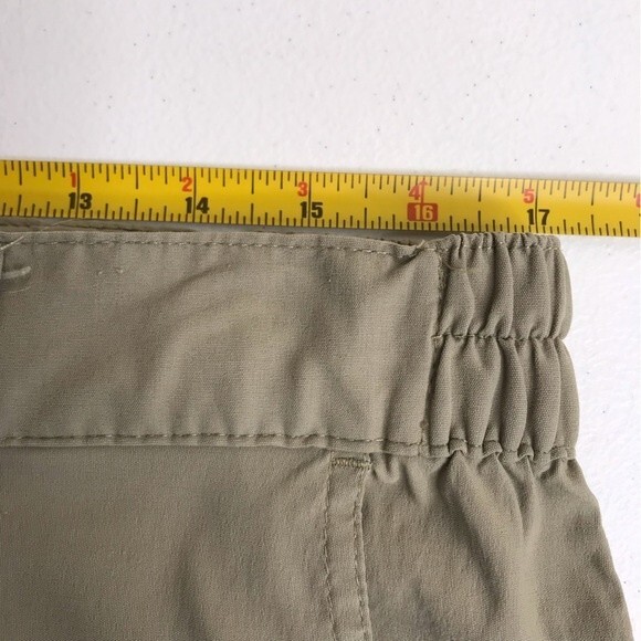 Rustic Ridge Fishing Hiking Outdoor Cargo Pocket Flat Front Tan Shorts Men Large - Picture 9 of 12